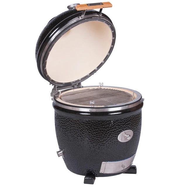 Standalone Black Monolith 21" Classic Pro-Series 2.0 Kamado Ceramic BBQ