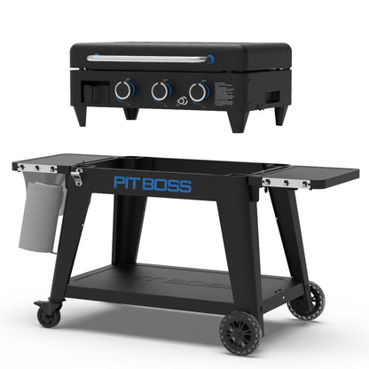 Pit Boss 3 Burner Ultimate Plancha Griddle with COVER + TOOL SET