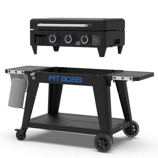 Pit Boss 3 Burner Ultimate Plancha Griddle with COVER + TOOL SET