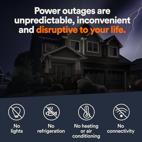 Generac 7290 26kW Air Cooled Guardian Series Home Standby Generator - Comprehensive Protection - Smart Controls - Versatile Power - Wi-Fi Connectivity - Real-Time Updates