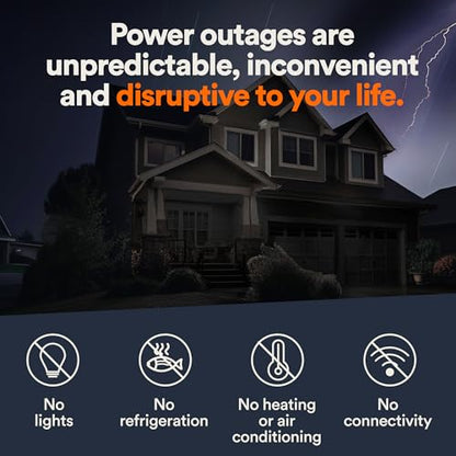 Generac 7290 26kW Air Cooled Guardian Series Home Standby Generator - Comprehensive Protection - Smart Controls - Versatile Power - Wi-Fi Connectivity - Real-Time Updates