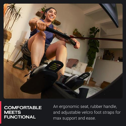 Peloton Row | Rowing Machine with 24” HD, Swiveling Touchscreen