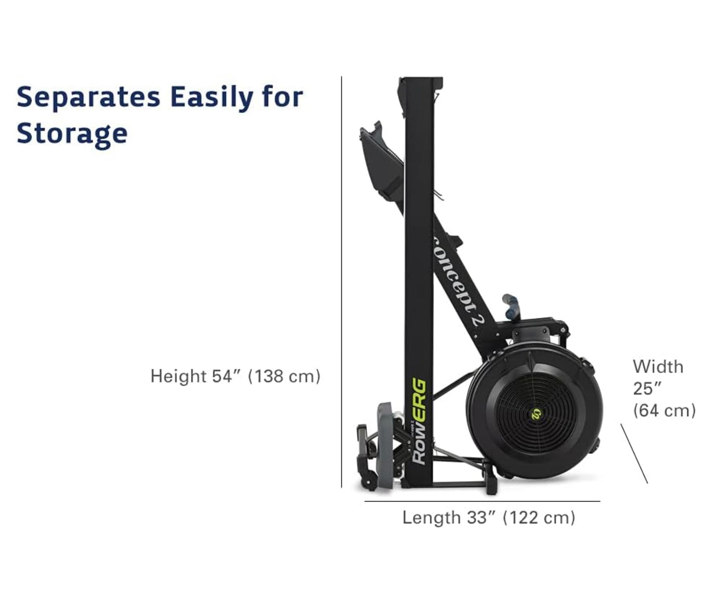 Concept2 RowErg Model D Indoor Rowing Machine - PM5 Monitor