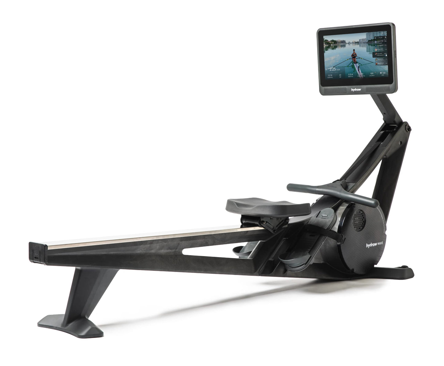 Hydrow Wave Rowing Machine with 16" HD Touchscreen & Speakers