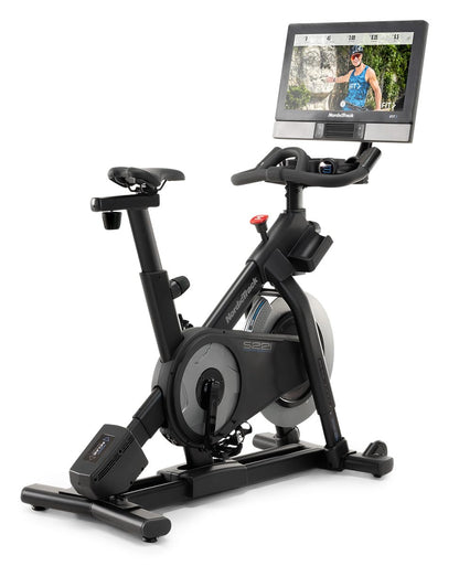 NordicTrack Commercial S22i Studio Cycle with 22” HD Touchscreen,Black