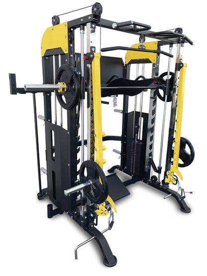 French Fitness FSR90 Functional Trainer Smith & Squat Rack Machine
