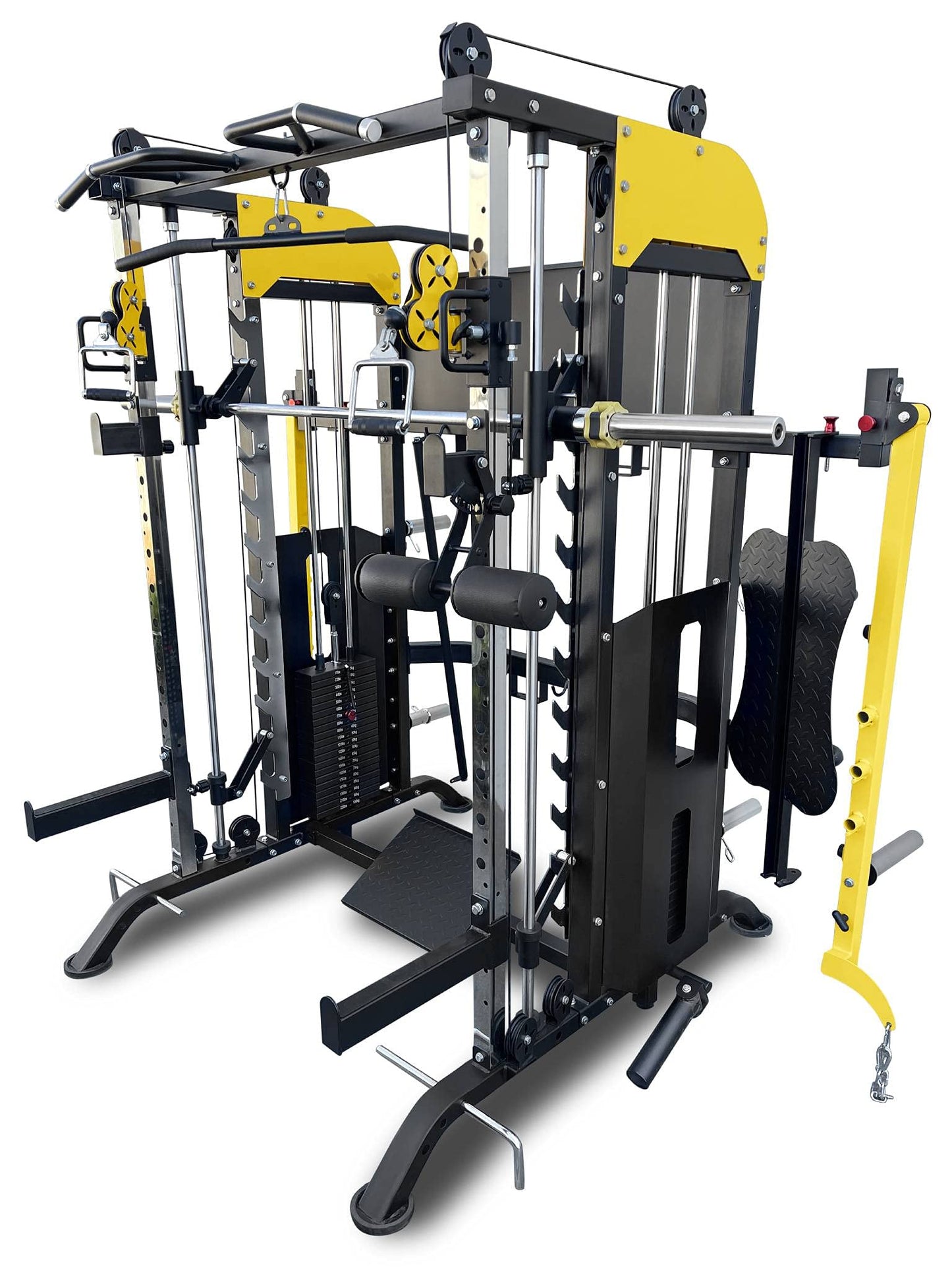 French Fitness FSR90 Functional Trainer Smith & Squat Rack Machine