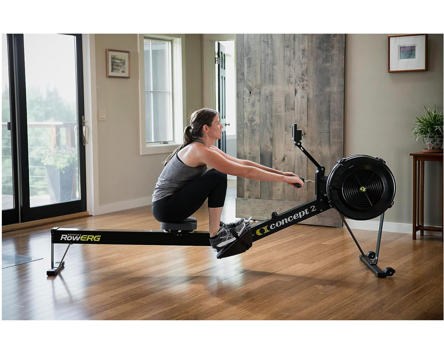 Concept2 RowErg Model D Indoor Rowing Machine - PM5 Monitor