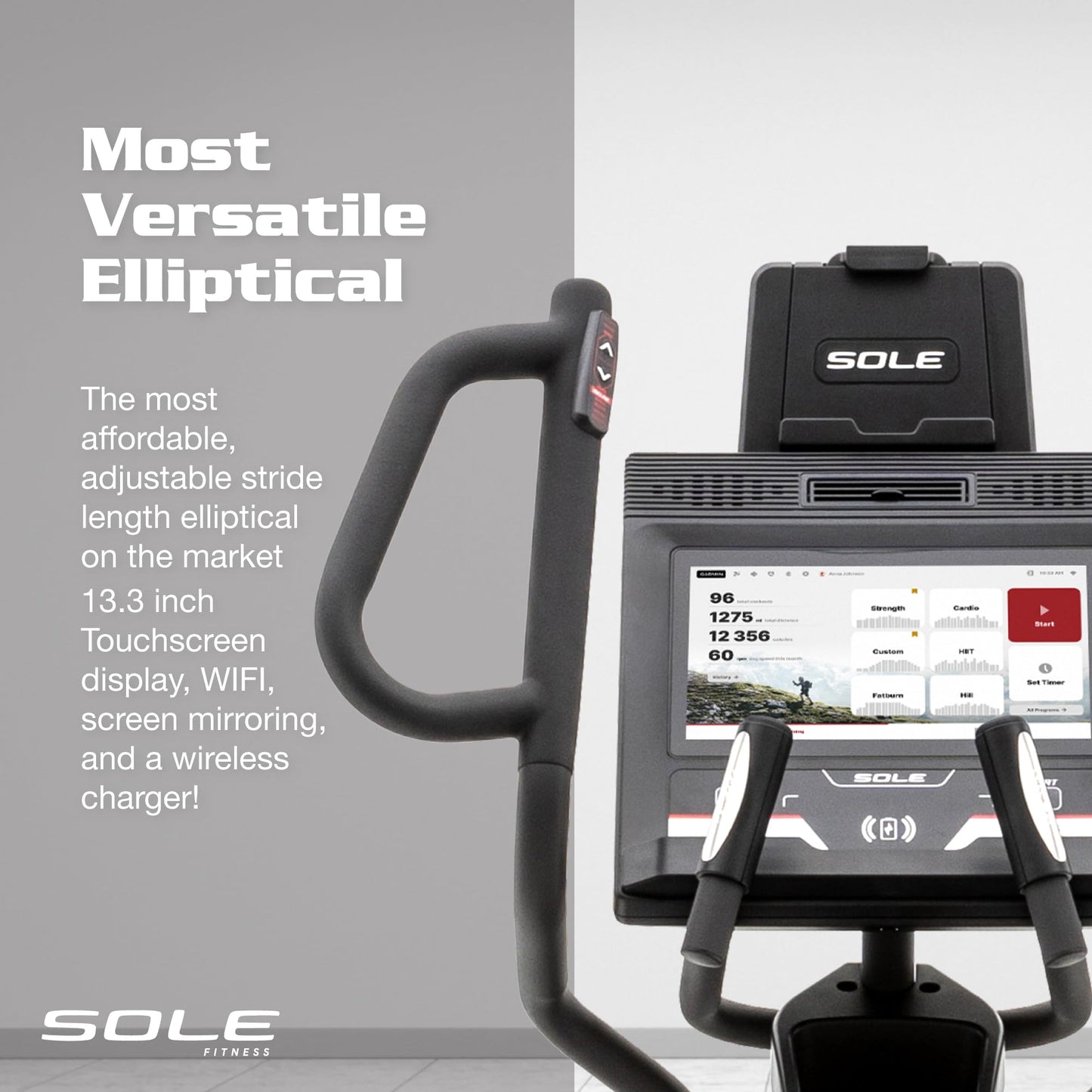 Sole E95S Elliptical Exercise Machine