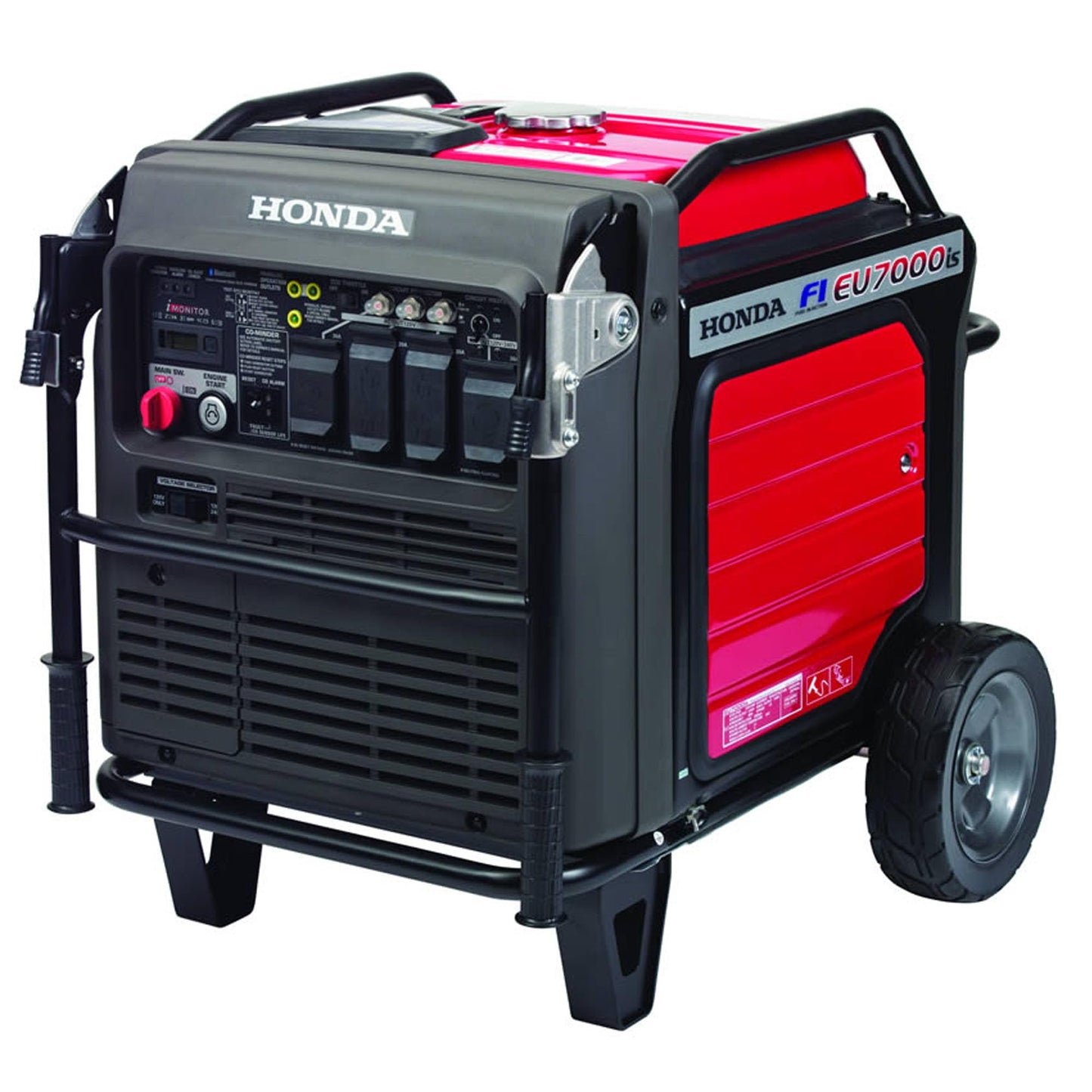 EU7000is 7,000 Watt 120V/240V Portable Gas-Powered Inverter Generator