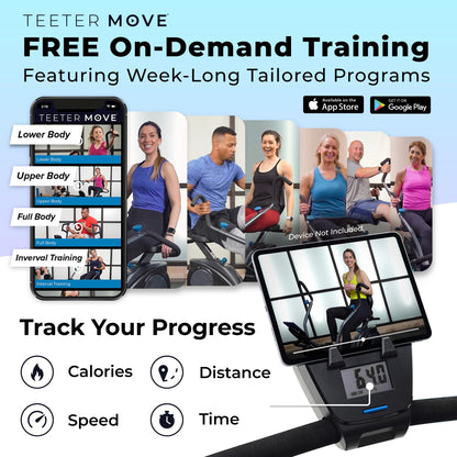 Teeter FreeStep LT1 - Recumbent Cross Trainer and Elliptical (LT1)