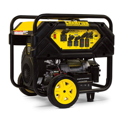 Champion Power Equipment 100111 15,000/12,000-Watt Portable Generator with Electric Start and Lift Hook