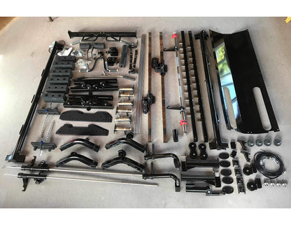 Commercial Home Gym - Smith Machine, Cables with Built in 160 kg Weights (Standard Black)