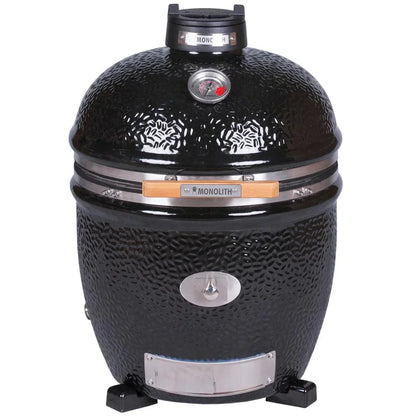 Standalone Black Monolith 21" Classic Pro-Series 2.0  Kamado Ceramic BBQ