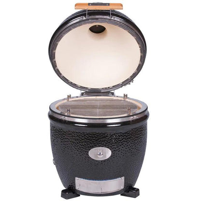 Standalone Black Monolith 21" Classic Pro-Series 2.0  Kamado Ceramic BBQ