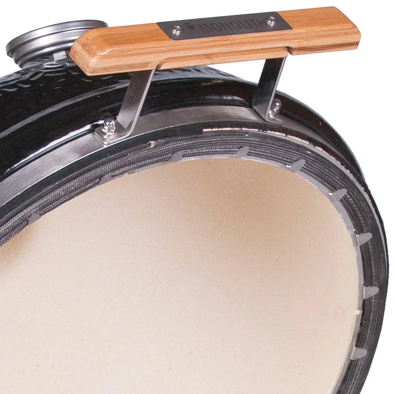 Standalone Black Monolith 21" Classic Pro-Series 2.0  Kamado Ceramic BBQ