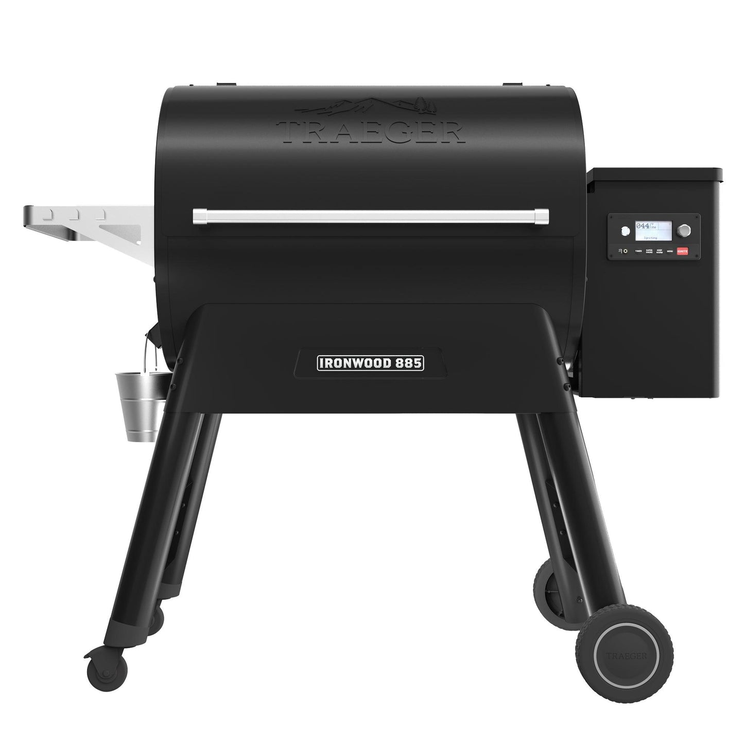 Traeger Ironwood 885 Pellet BBQ Grill with Cover and Shelf