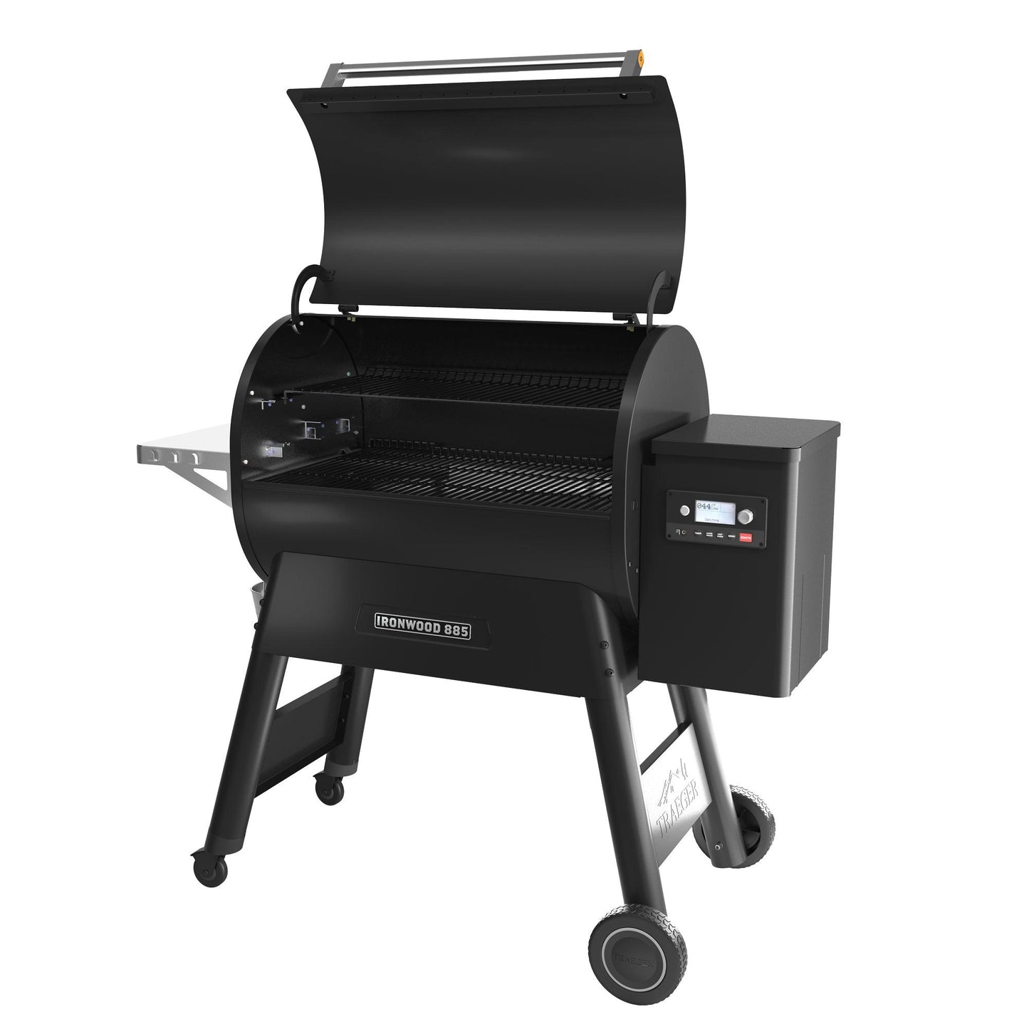 Traeger Ironwood 885 Pellet BBQ Grill with Cover and Shelf