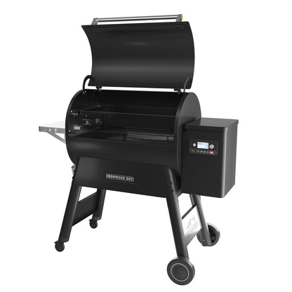 Traeger Ironwood 885 Pellet BBQ Grill with Cover and Shelf