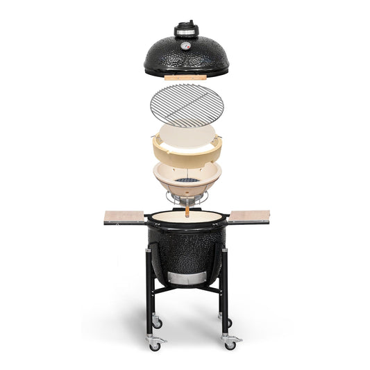 Black Monolith 21" Classic 'Basic' Kamado Ceramic BBQ
