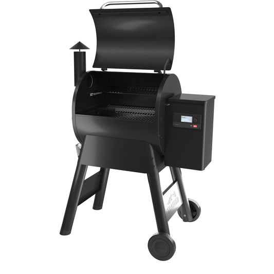 Traeger Pro D2 575 Wood Pellet BBQ Grill with Cover and Shelf
