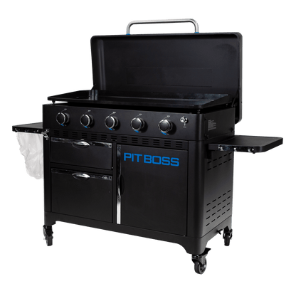Pit Boss 5 Burner Ultimate Plancha Griddle PB5BGD2 with Cover and Tool Set
