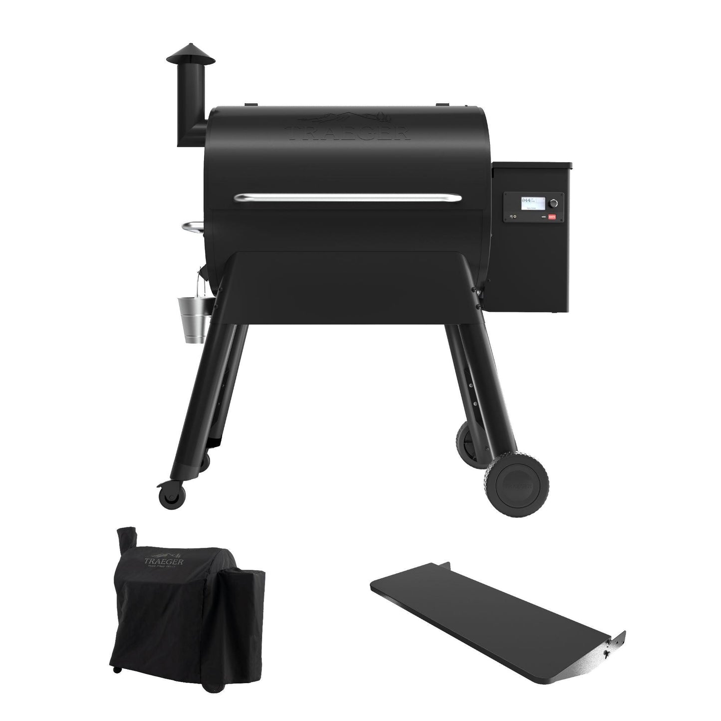 Traeger Pro 780 Pellet BBQ Grill with Cover and Front Shelf