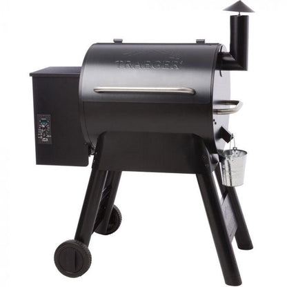 Traeger Pro Series 22 Blue Pellet Grill with Cover and Shelf